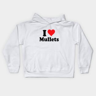 I Love Mullets Kids Hoodie